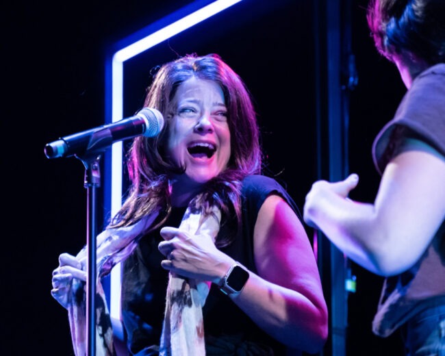 Megan Anderson as Elanor in Different Words for Happiness at Everyman Theatre đˇ Teresa Castracane