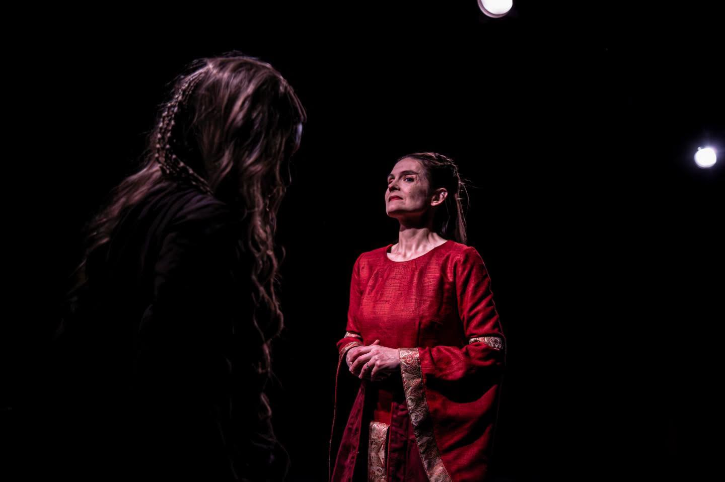 Maura Suilebhan as Lady Macbeth in Macbeth at Silver Spring Stage 📷 Mikail Faalasli