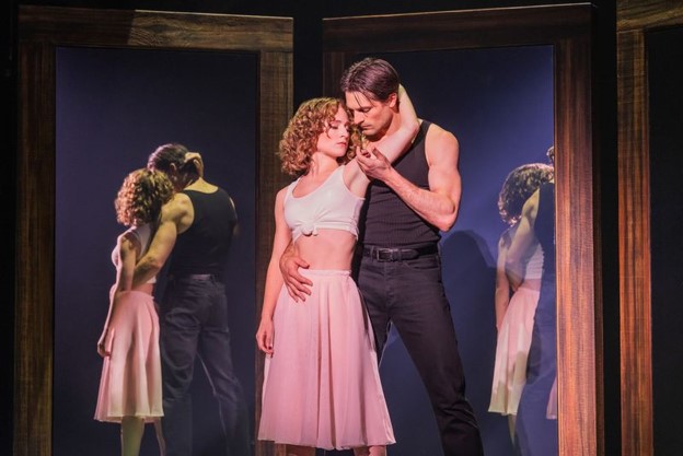 Annalese Starzec (Frances “Baby” Houseman) and Blake Zelesnikar (Johnny Castle). 📷Matthew Murphy